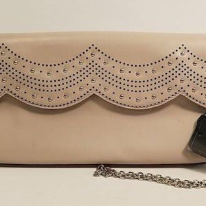 NWT! BCBG Maxazria Annabelle Scallop Leather Bag